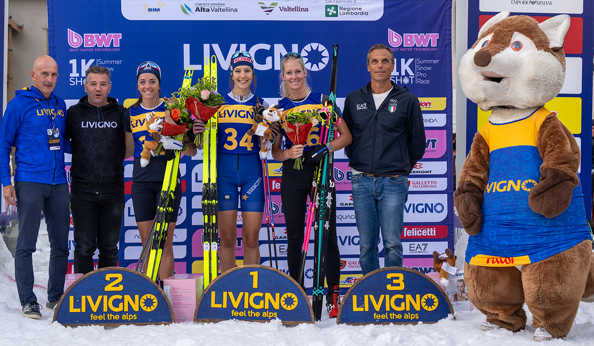 LIVIGNO: BETWEEN TWO WINGS OF THE CROWD, ISONNI AND PONTI WIN THE BWT 1K SHOT